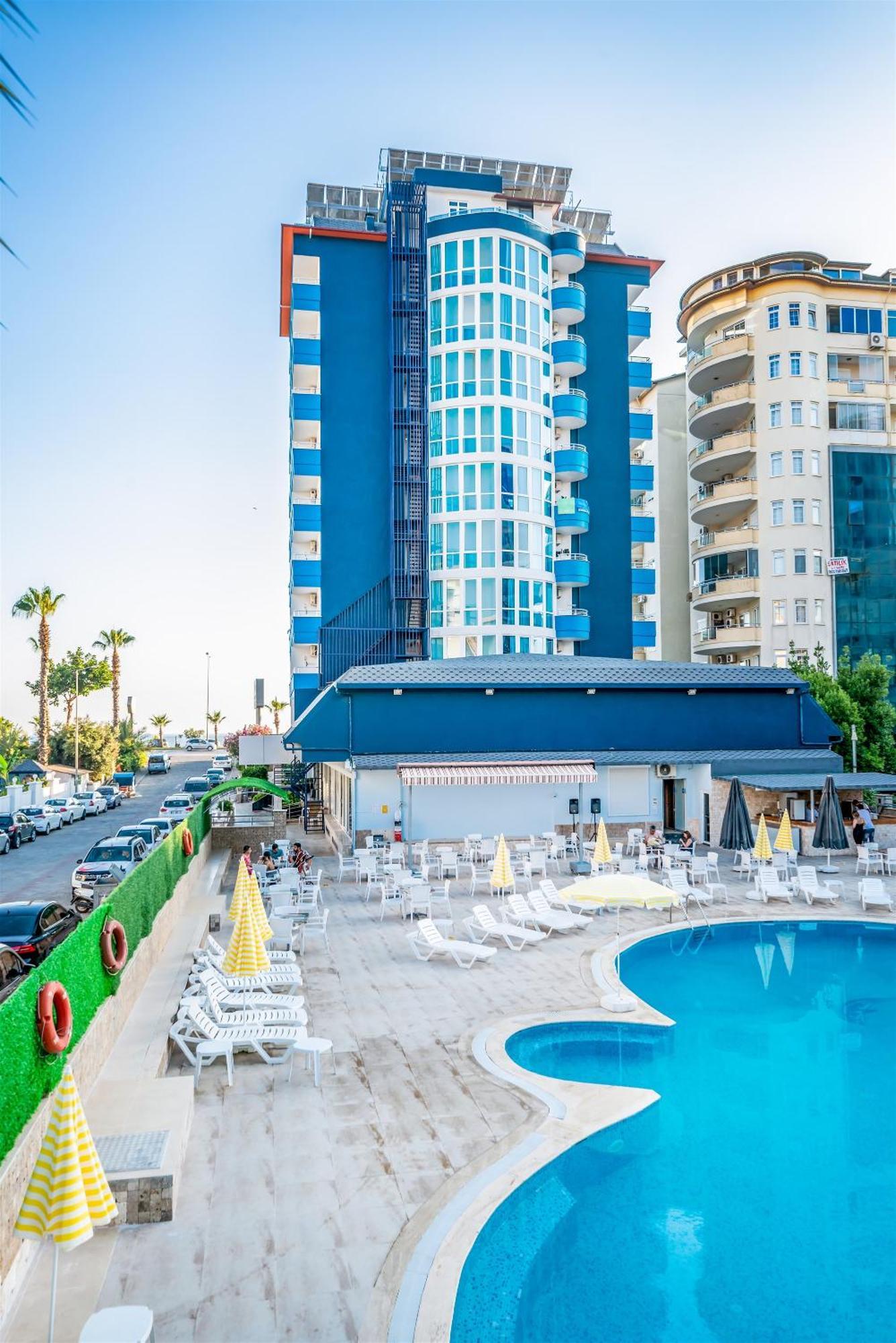 Arsi Blue Beach Hotel Alanya Exterior foto